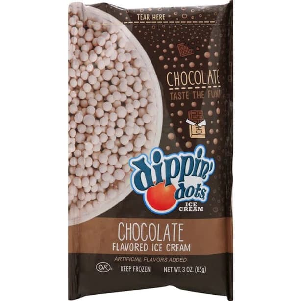 Dippin Dots Chocolate Ice Cream