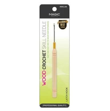 Magic Collection Wood Crochet Skill Needle Latch Hook