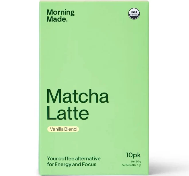 Morning Made Matcha Latte Vanilla Blend