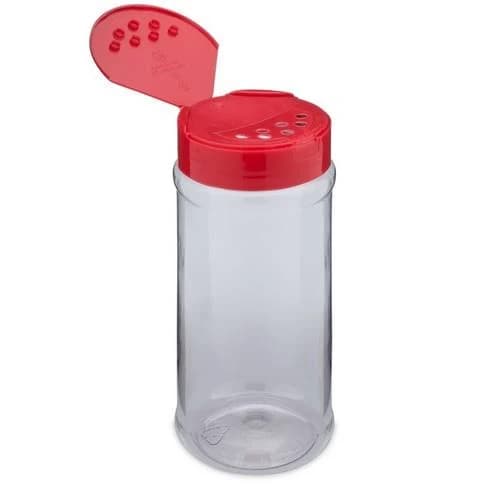 Clear PET Plastic Spice Jars
