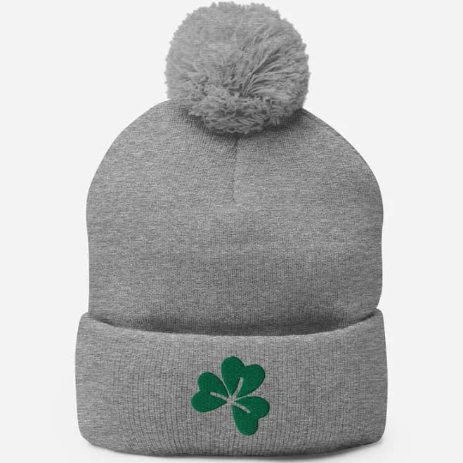 Shamrock Winter Hat