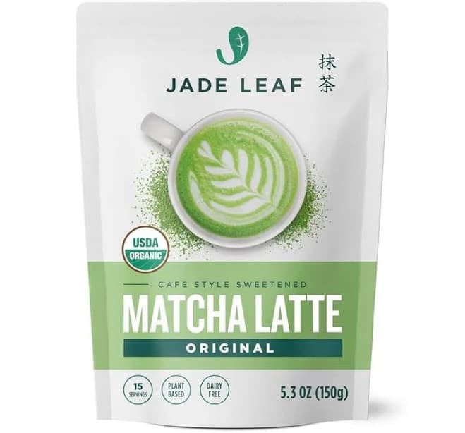 Organic Strawberry Matcha Latte Powder Easy At Home Barista Style