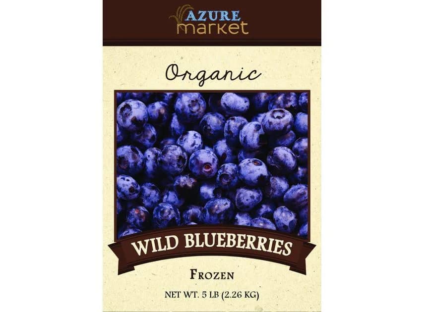 Azure Market Organics Wild Blueberries (Frozen)