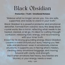 Black Obsidian Chunk | Crystals for Anxiety – Anxiety Gone