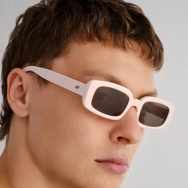Le Specs Women's Dynamite Rectangular Sunglasses