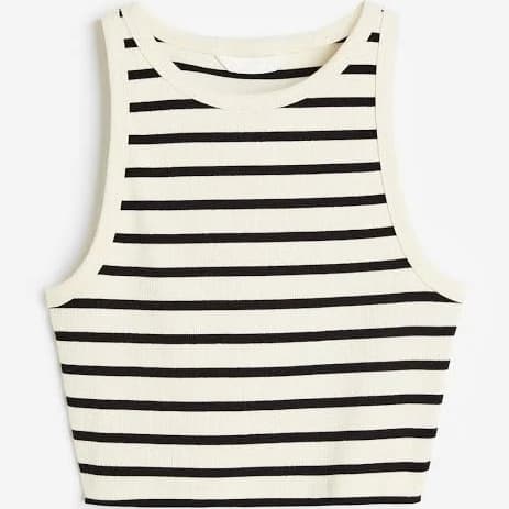 H&M Ladies Crop Tank Top