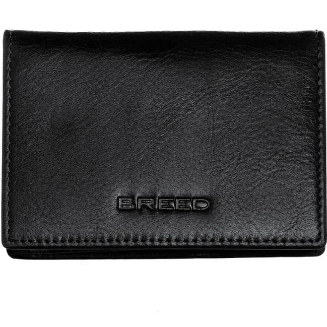 BREED Men's Porter Genuine Leather Bi-Fold Wallet