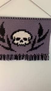 Death Blooms - Crochet Tapestry Pattern - Etsy Israel