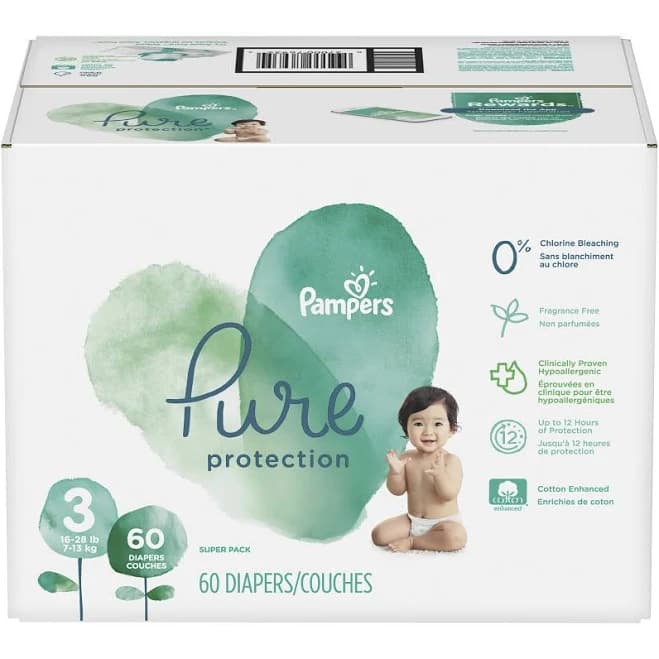 Pampers Diapers Pure Protection