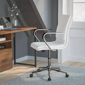 Lancaster Home Designer Executive Swivel Office Chair with Arms