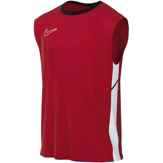 Nike Men's DF Academy 25 SL Top XS / University Red/Black/White/White | Nike - Sleeveless | Midway Sports