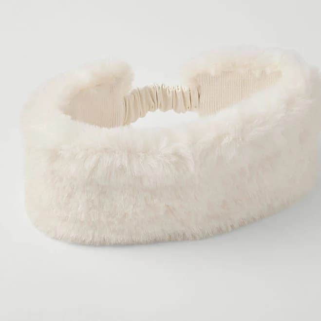 Ann Taylor Women's Weekend Collection Faux Fur Ear Warmers