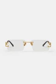 Metal Rectangle Lense Sunglasses | Mens Accessories | Shop Sunglasses at CERNUCCI.COM – Cernucci US