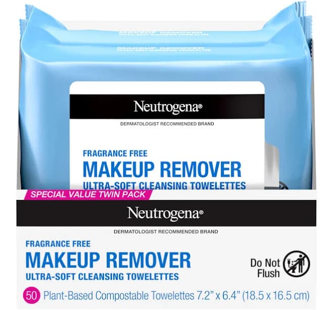 Neutrogena Fragrance Free Makeup Remover Wipes