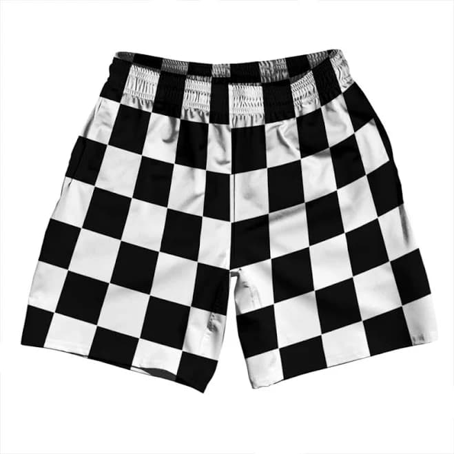 Tribe Lacrosse Checkerboard Soccer Shorts