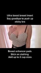 ENVY BODY SHOP Peel and Stick On Reusable Foam Bra Cup Enhancer (as1, Alpha, s, Regular, Regular, Standard, Nude) at Amazon Women's Clothing store