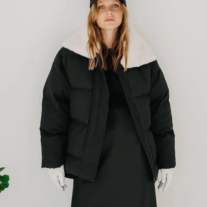 Faux Fur Puffer Jacket