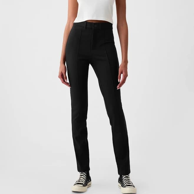 Gap Women's High Rise Double Knit Skinny Pants