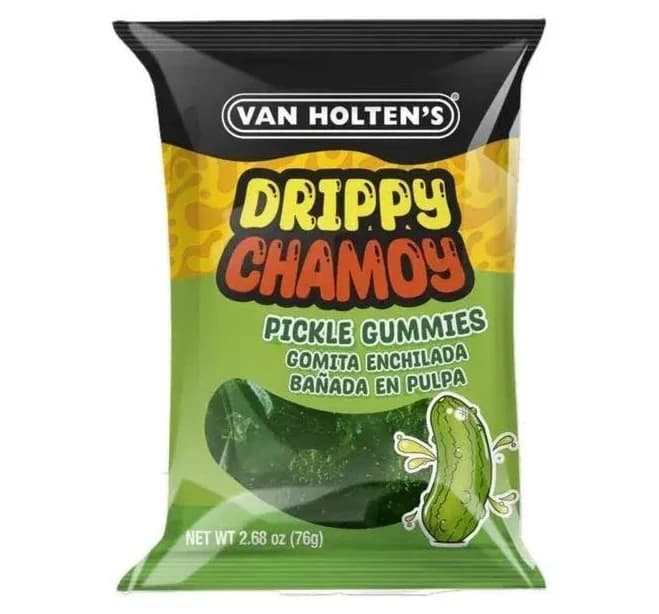 Pickle things candy Drippy Pickle Gummy Gummies - 3.52 oz Bag, Pickle kit