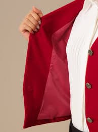 INSPIRE CHIC Women's Waistcoat Steampunk Velvet Christmas Sleeveless Button Down V-Neck Suit Vests L Red - Walmart Business Supplies