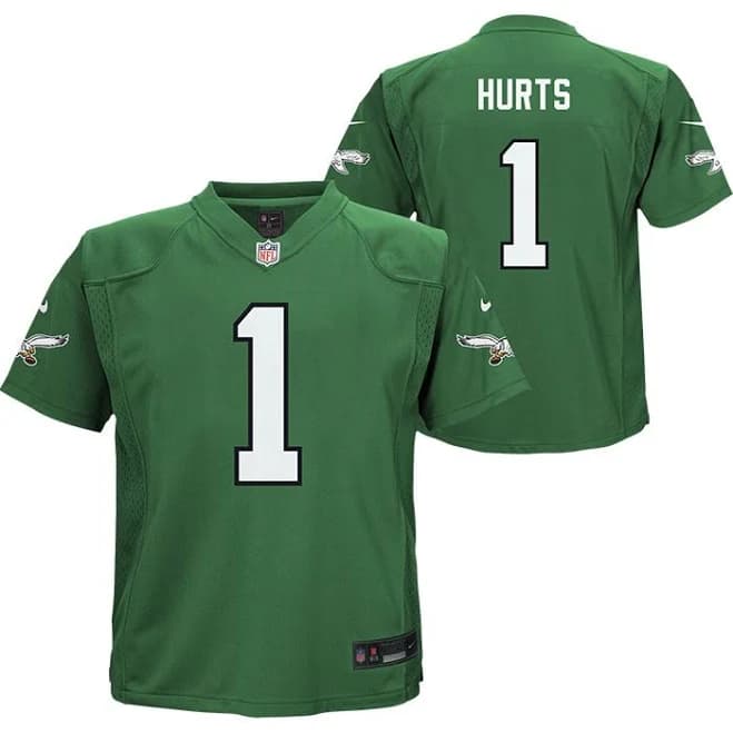 Nike Infant Jalen Hurts Philadelphia Eagles Alternate Game Jersey