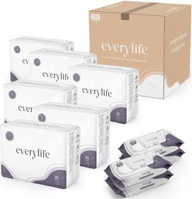 EveryLife The Diaper and Wipe Bundle
