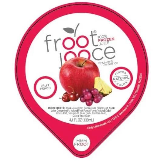 Froot Jooce Fruit Punch Frozen Juice