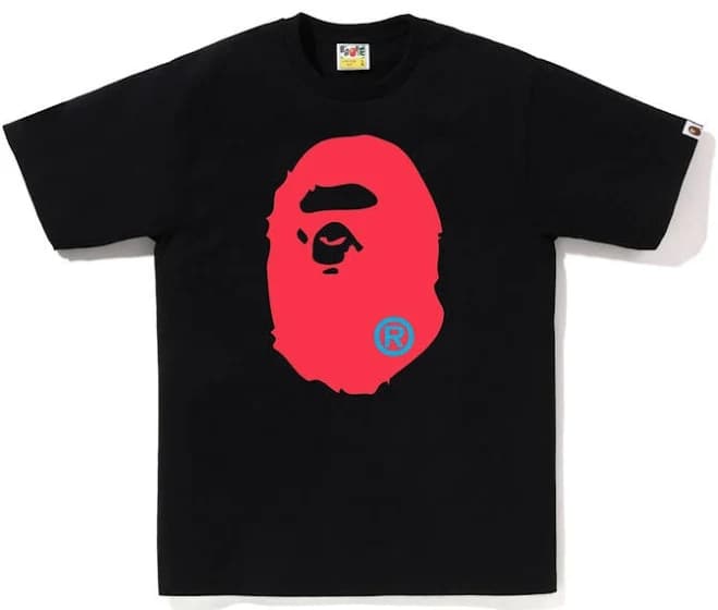 BAPE MENS Colors Big Ape Head Tee