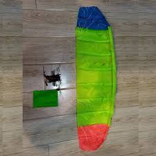 1Set 1Meter Remote-controlled Powered Paraglider RC Drone Stunt Flight Paragliding leaf1.0 for Children Boys Handmade Assembly - AliExpress 26
