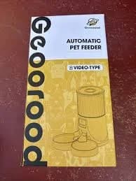 Automatic Pet Feeder with Camera for 2 Pets