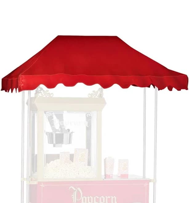 Gold Medal 2144 Red Tent Awning for #2129