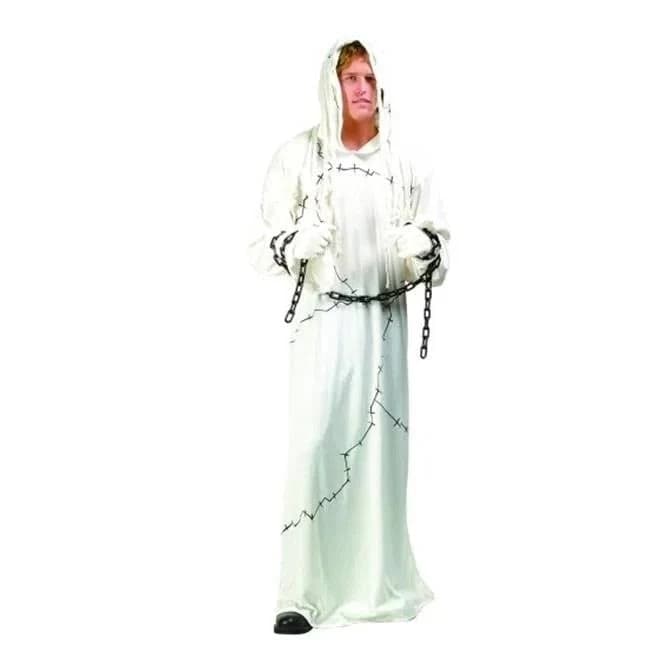 ADT Men's Mummy Ghost Costume with Chains