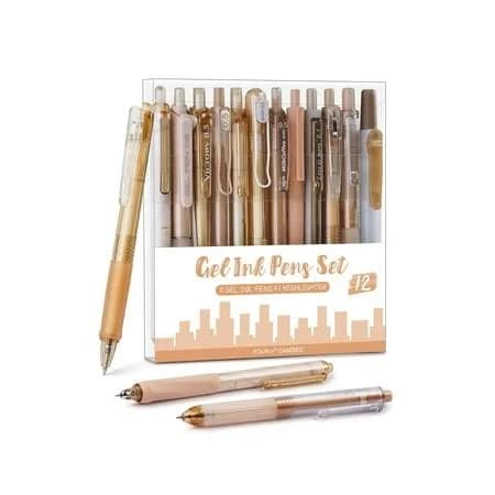 Four Candies Retractable Pen Set