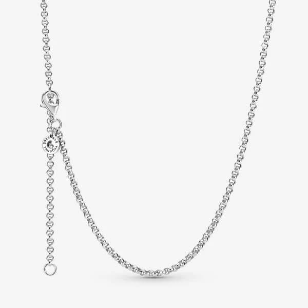 Pandora Sterling Silver Rolo Chain Necklace