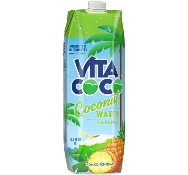 Tony's Fresh Market Vita Coco Pineapple Coconut Water Carton