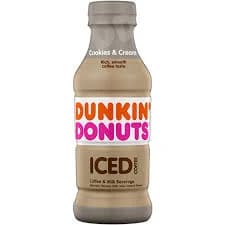 Dunkin Donuts Cookie & Cream Iced Coffee