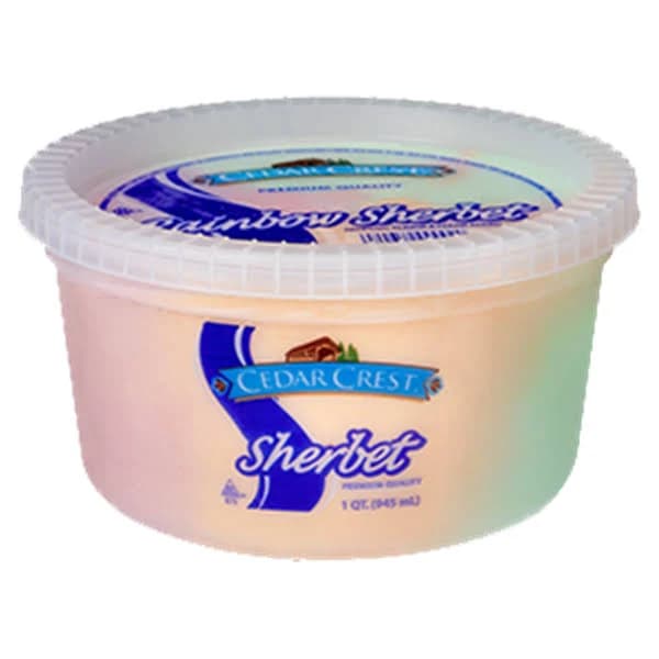 Cedar Crest Rainbow Sherbet