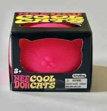 NeeDoh Cool Cats Squishy Toy Aqua