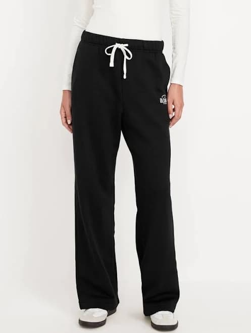Old Navy Women's Extra High-Waisted Vintage Logo Sweatpants