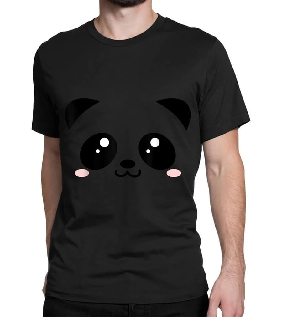 Artistshot Cute Panda Bear T-Shirt