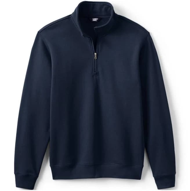 Lands' End Quarter Zip Sweatshirt