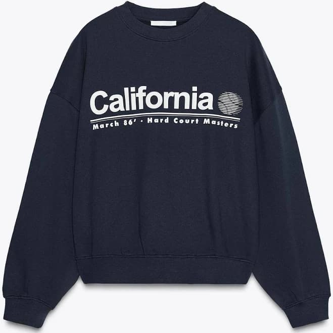Zara Women's Text Sweatshirt