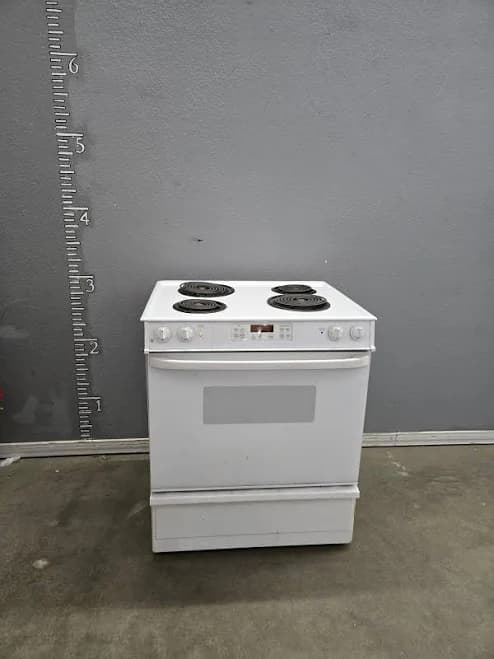 33035 White Electric Coil Top Stove - 30 Day Guarantee !