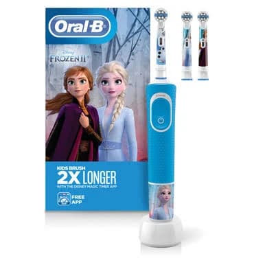 Oral-B Frozen II Kids Electric Toothbrush Bundle