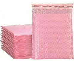 BULK Light Pink Bubble Mailer, Pink Padded Envelopes for jewelry, art, cosmetics etc.