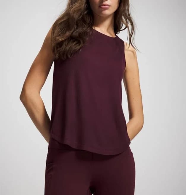 Soma Women's Rib Knit Tank Top