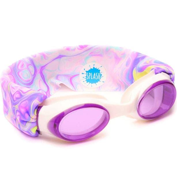 Splash Place Pastel Swirl Swim Goggles