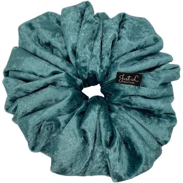 90s Oversized Velvet Scrunchie Hair Tie