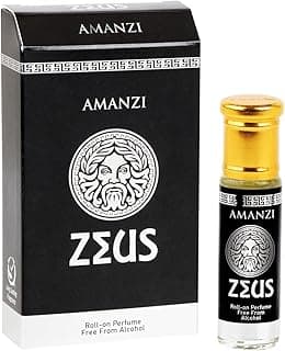 Zeus - Attar - Long lasting Roll on Fragrance Oil Alcohol free – For Men and Women – 6ml