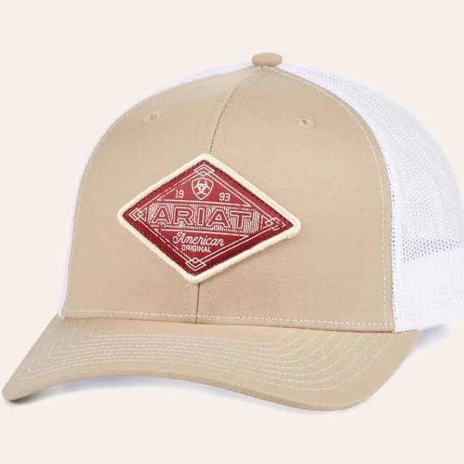 ARIAT Men's American Original Diamond Patch Mesh Cap